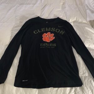 Clemson Nike long sleeve shirt